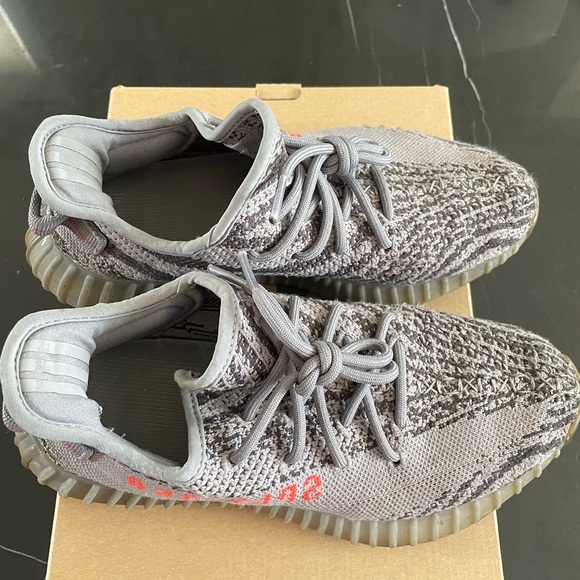 Yeezy Other - adidas YEEZY Boost 350 V2 Beluga grey AH2203 Zebra like stripes